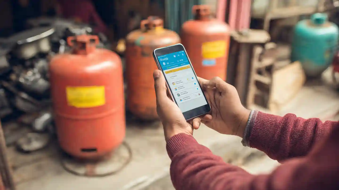 How to Check LPG Gas Booking Status online using MyLPG.org