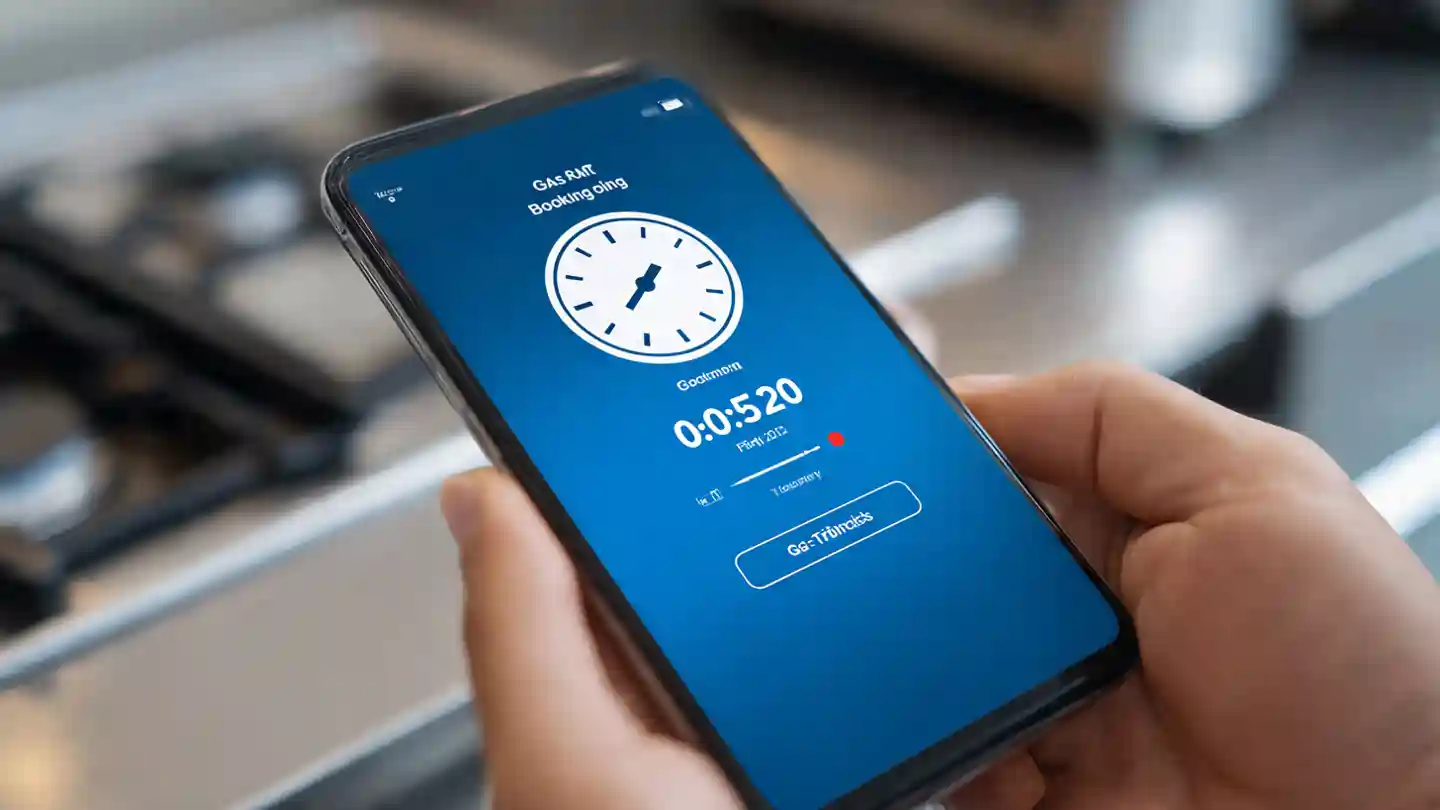 LPG gas booking 30 seconds quick method on mobile