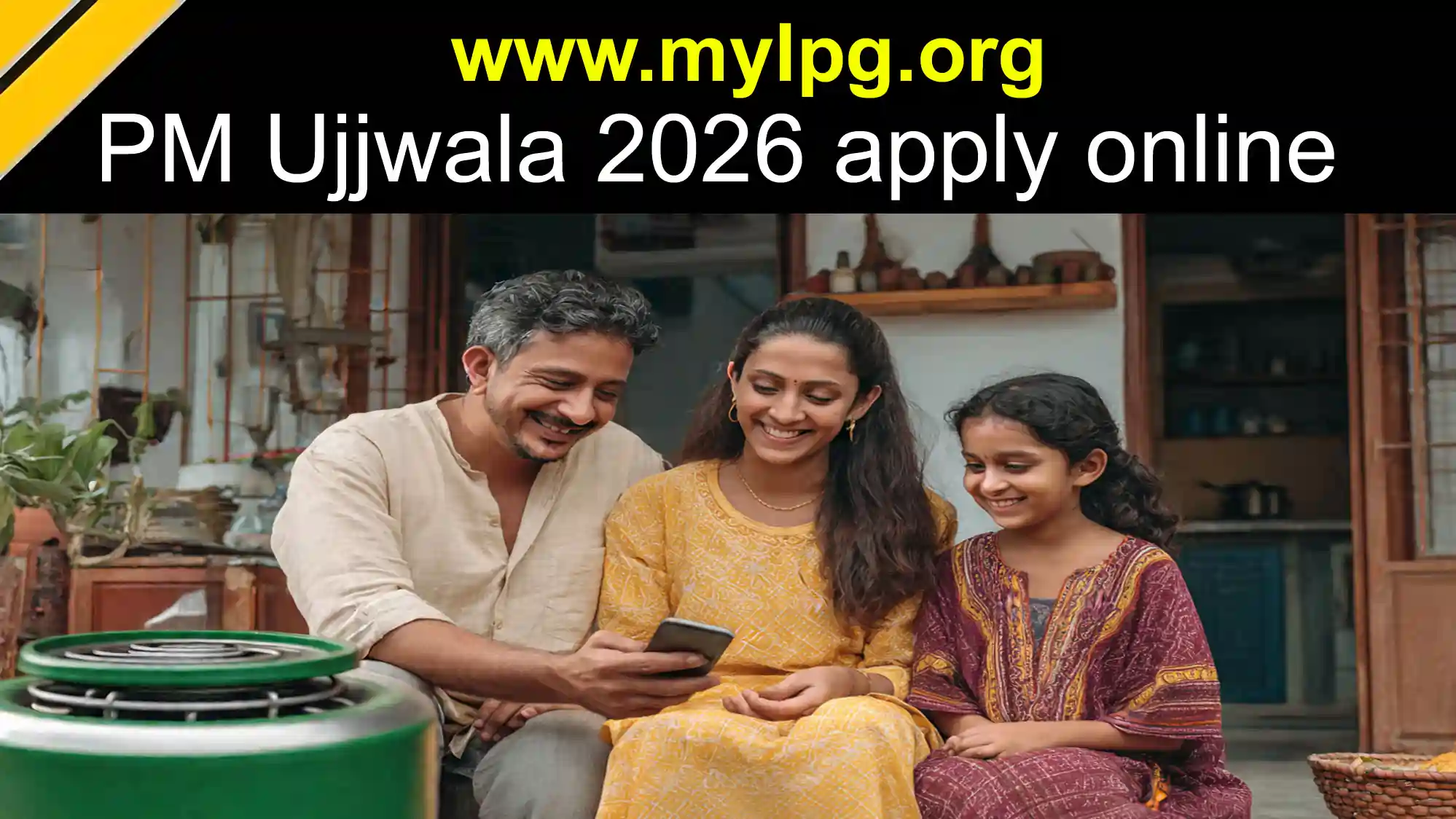 PM Ujjwala 2026 apply online free LPG gas connection for women